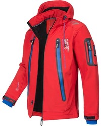 rote Windjacke von Geographical Norway