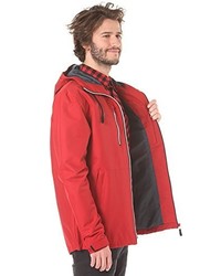 rote Windjacke von Horsefeathers