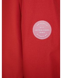 rote Windjacke von Jack & Jones