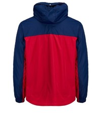 rote Windjacke von Jack & Jones