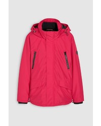 rote Windjacke von next