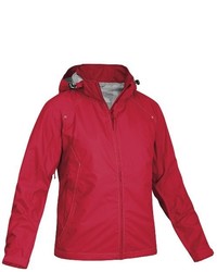 rote Windjacke von Salewa