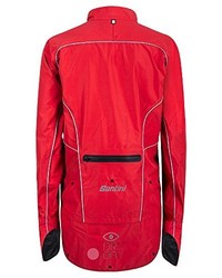 rote Windjacke von Santini 365