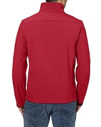 rote Windjacke von VAUDE