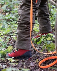 rote Winterschuhe von haix