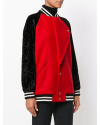 rote Wolljacke von Lanvin