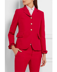 rote Wolljacke von Gucci