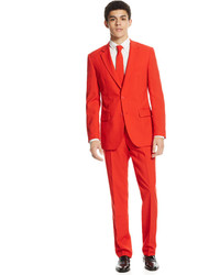 roter Anzug