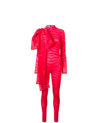 roter bedruckter Jumpsuit von Atu Body Couture