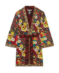 roter bedruckter Kimono