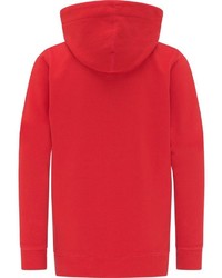 roter bedruckter Pullover mit einem Kapuze von Petrol Industries