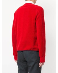 roter bedruckter Pullover mit einem Rundhalsausschnitt von Kolor