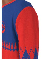 roter bedruckter Pullover mit einem Rundhalsausschnitt von Opening Ceremony