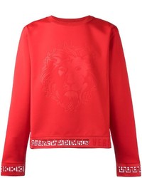 roter bedruckter Pullover von Versus