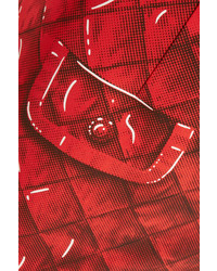 roter bedruckter Rock von Moschino