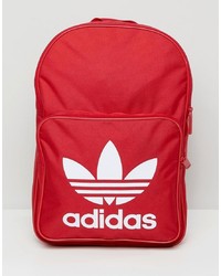 roter bedruckter Rucksack von adidas Originals