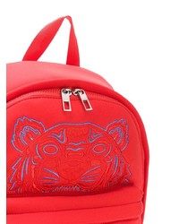 roter bedruckter Rucksack von Kenzo