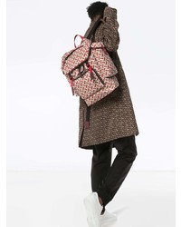 roter bedruckter Rucksack von Burberry