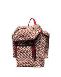 roter bedruckter Rucksack von Burberry