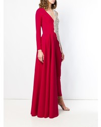 roter bestickter Jumpsuit von Loulou