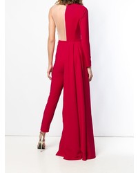 roter bestickter Jumpsuit von Loulou