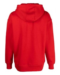 roter bestickter Pullover mit einem Kapuze von Tommy Jeans