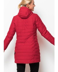 roter Daunenmantel von Jack Wolfskin