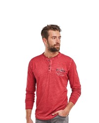 roter Henley-Pullover von ENGBERS