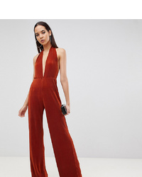 roter Jumpsuit von Asos Tall