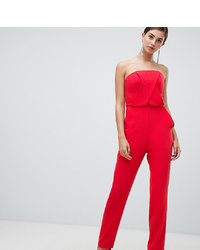 roter Jumpsuit von Asos Tall