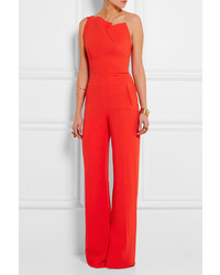 roter Jumpsuit von Roland Mouret