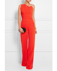 roter Jumpsuit von Roland Mouret