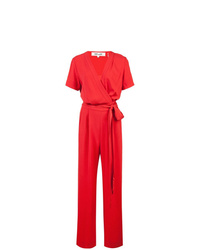 roter Jumpsuit von Dvf Diane Von Furstenberg