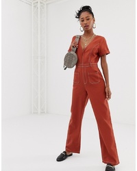 roter Jumpsuit von Emory Park