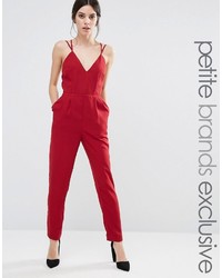 roter Jumpsuit