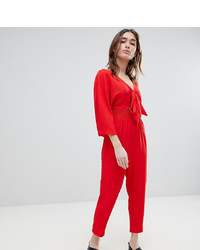 roter Jumpsuit von Lost Ink Petite