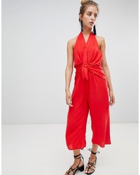 roter Jumpsuit von QED London