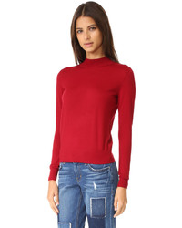 roter Kaschmirpullover von Theory