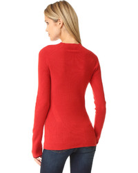 roter Kaschmirpullover von Rag & Bone