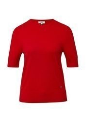 roter Kurzarmpullover von s.Oliver