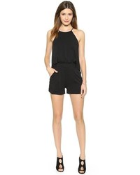 roter kurzer Jumpsuit von Black Halo