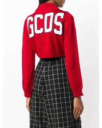 roter kurzer Pullover von Gcds