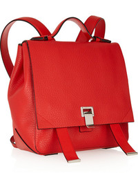 roter Leder Rucksack von Proenza Schouler