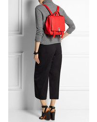 roter Leder Rucksack von Proenza Schouler