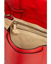 roter Leder Rucksack von Proenza Schouler