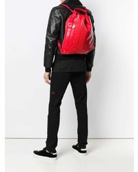 roter Leder Rucksack von Givenchy