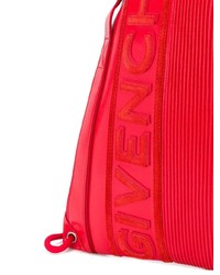 roter Leder Rucksack von Givenchy