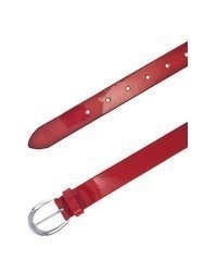 roter Ledergürtel von Tamaris