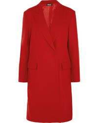 roter Mantel von DKNY