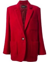 roter Mantel von Isabel Marant